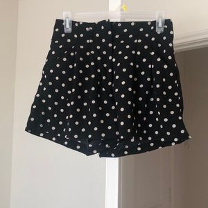 Polka dot shorts